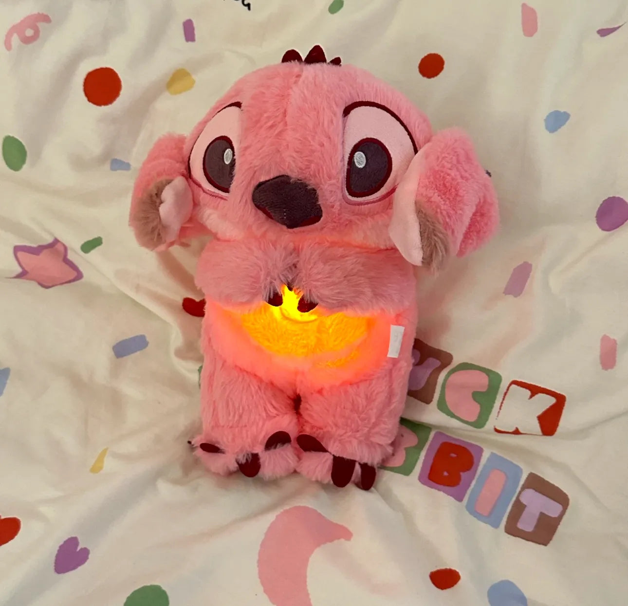 Peluche Stitch relajante para dormir