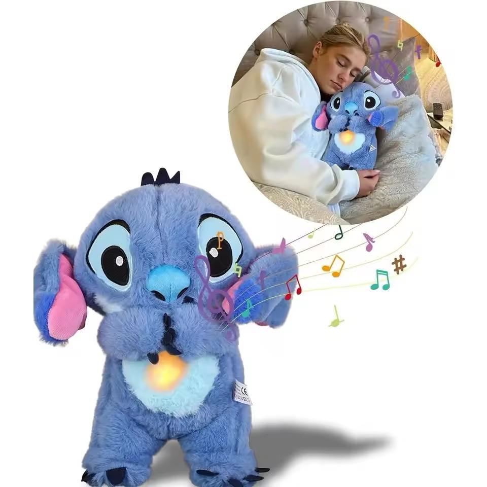 Peluche Stitch relajante para dormir